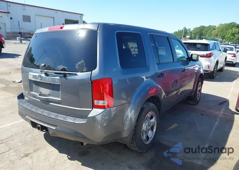 2013 Honda Pilot Lx из США, поврежденный, VIN 5FNYF3H28DB014065
